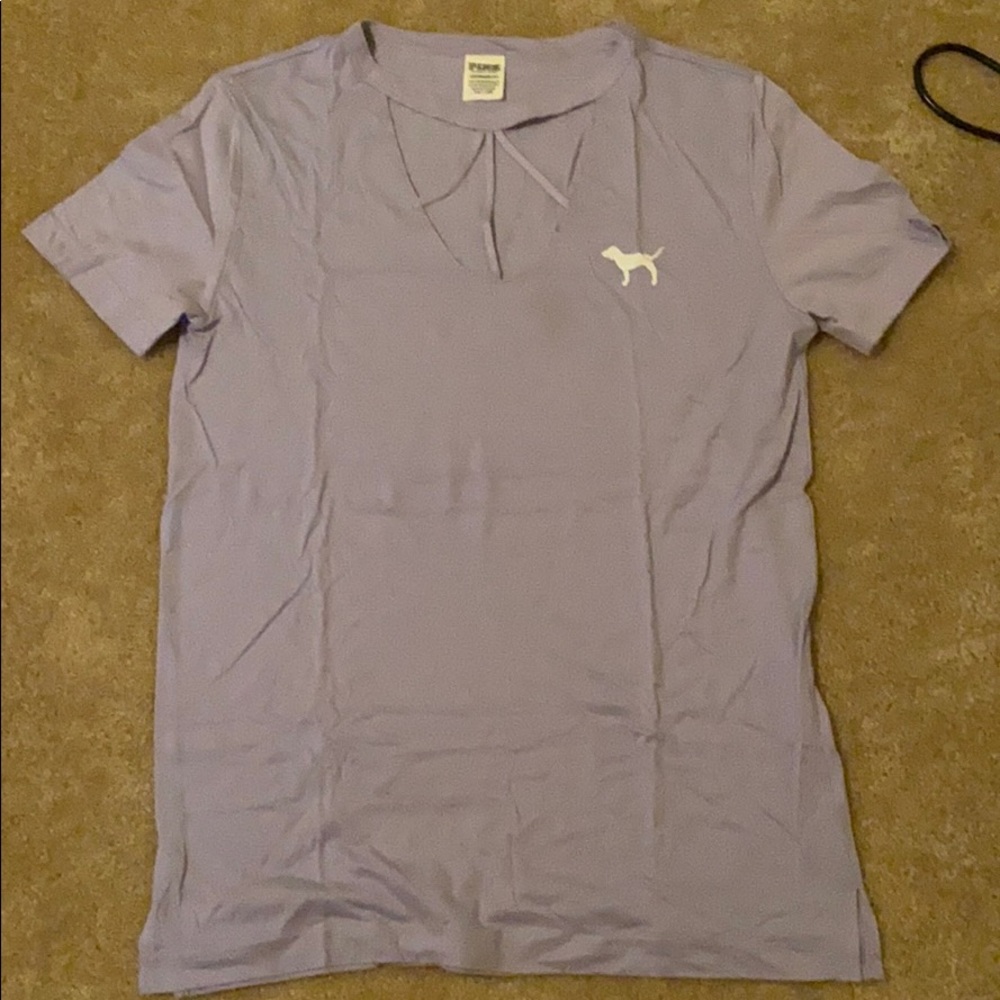 Lavender t-shirt by Victoria secret pink